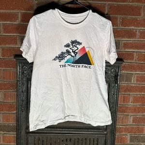 North Face tshirt